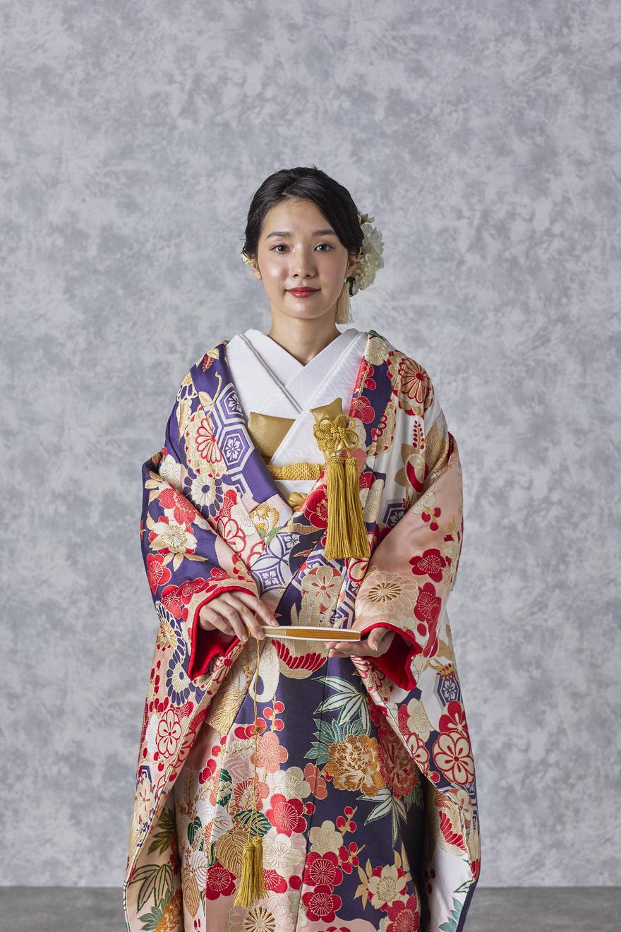 彩雲菊花文