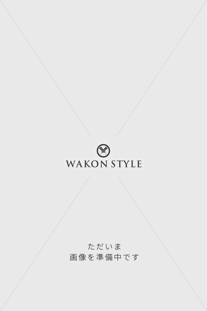モカグラデーション × 黒菱紋袴