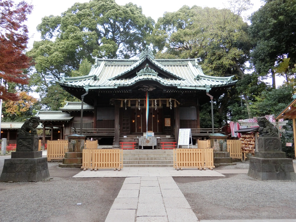 最寄駅から徒歩10分の好立地な神社