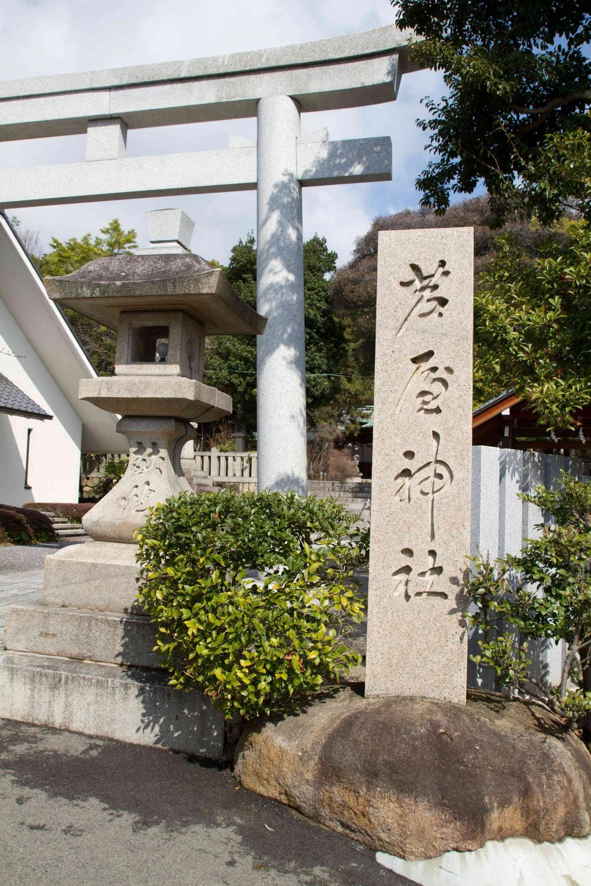 縁結びの天穂日命を祀る格式の社