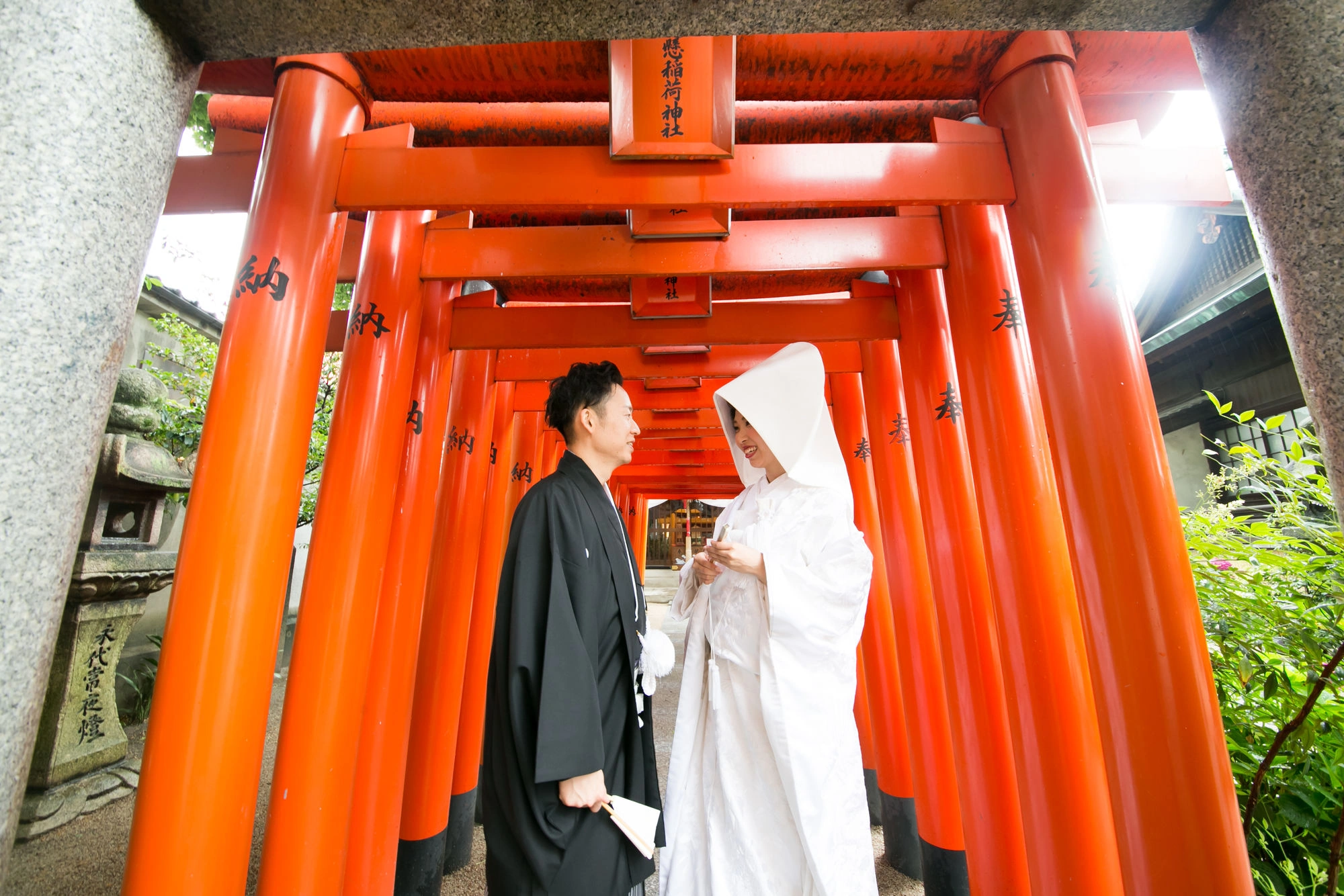 境内の随所に広がる写真スポット空間