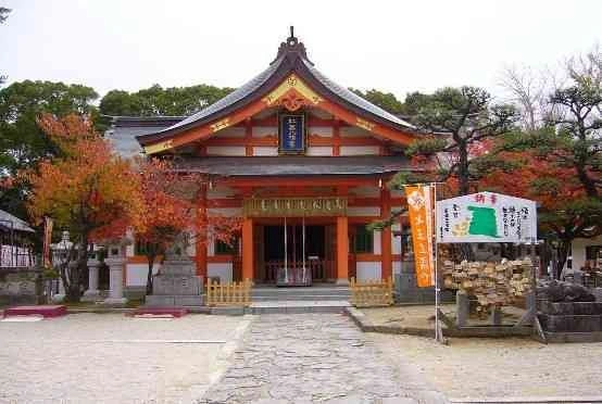 紅葉に彩られる朱塗りの写真映え