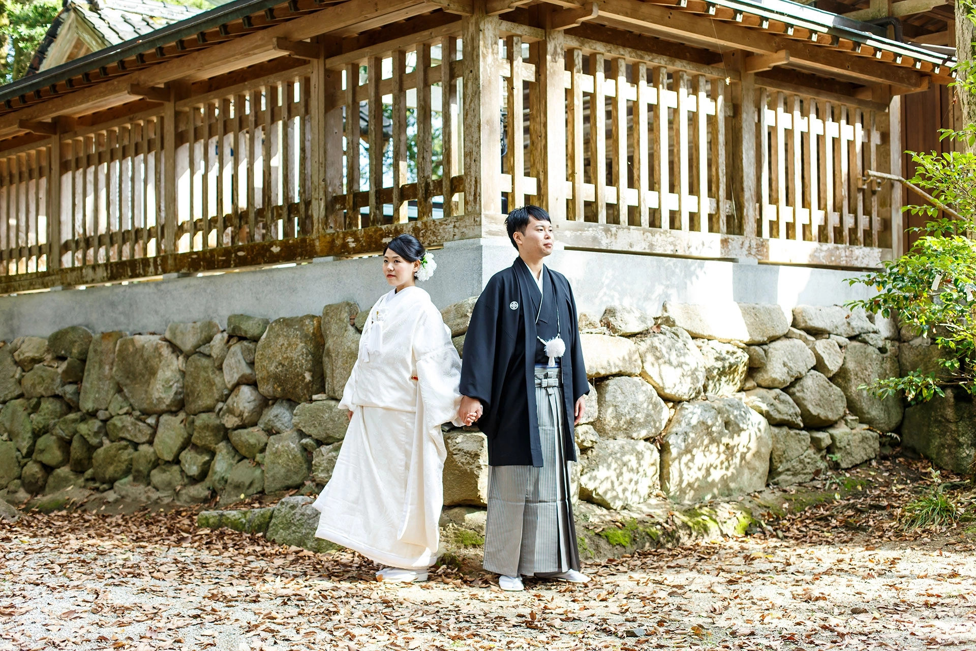 神祇館の庭園で叶える縁結びの社