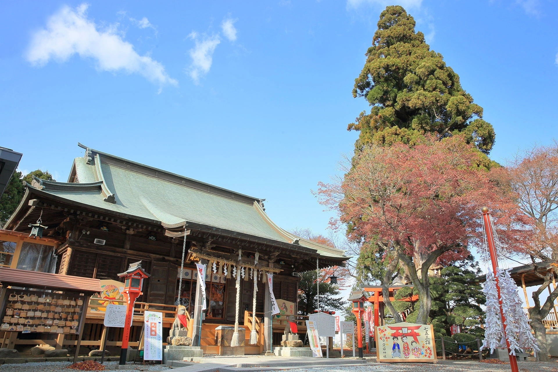 アクセス抜群の都市に佇む神社