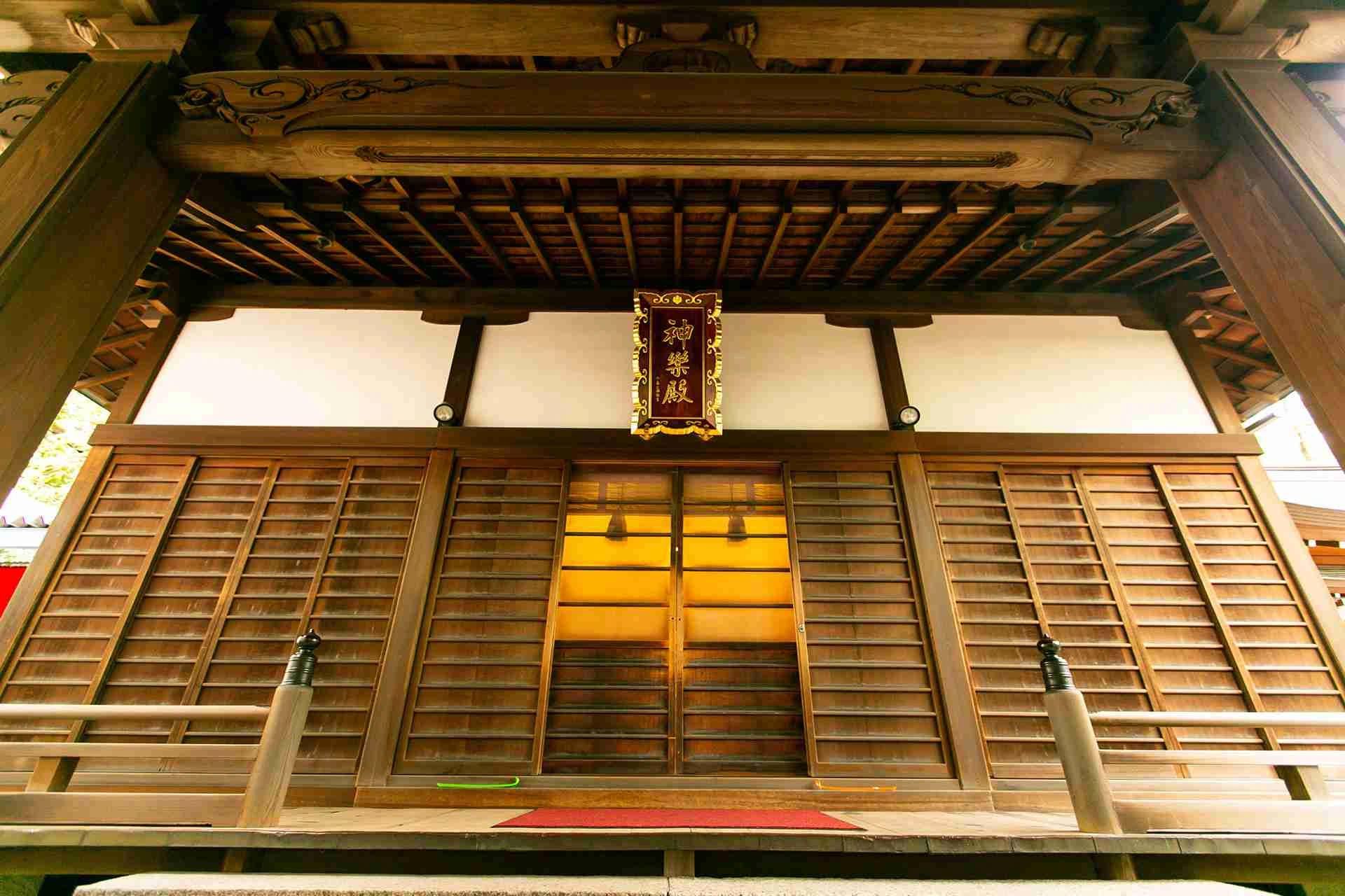 式内社として伝わる歴史ある神前式