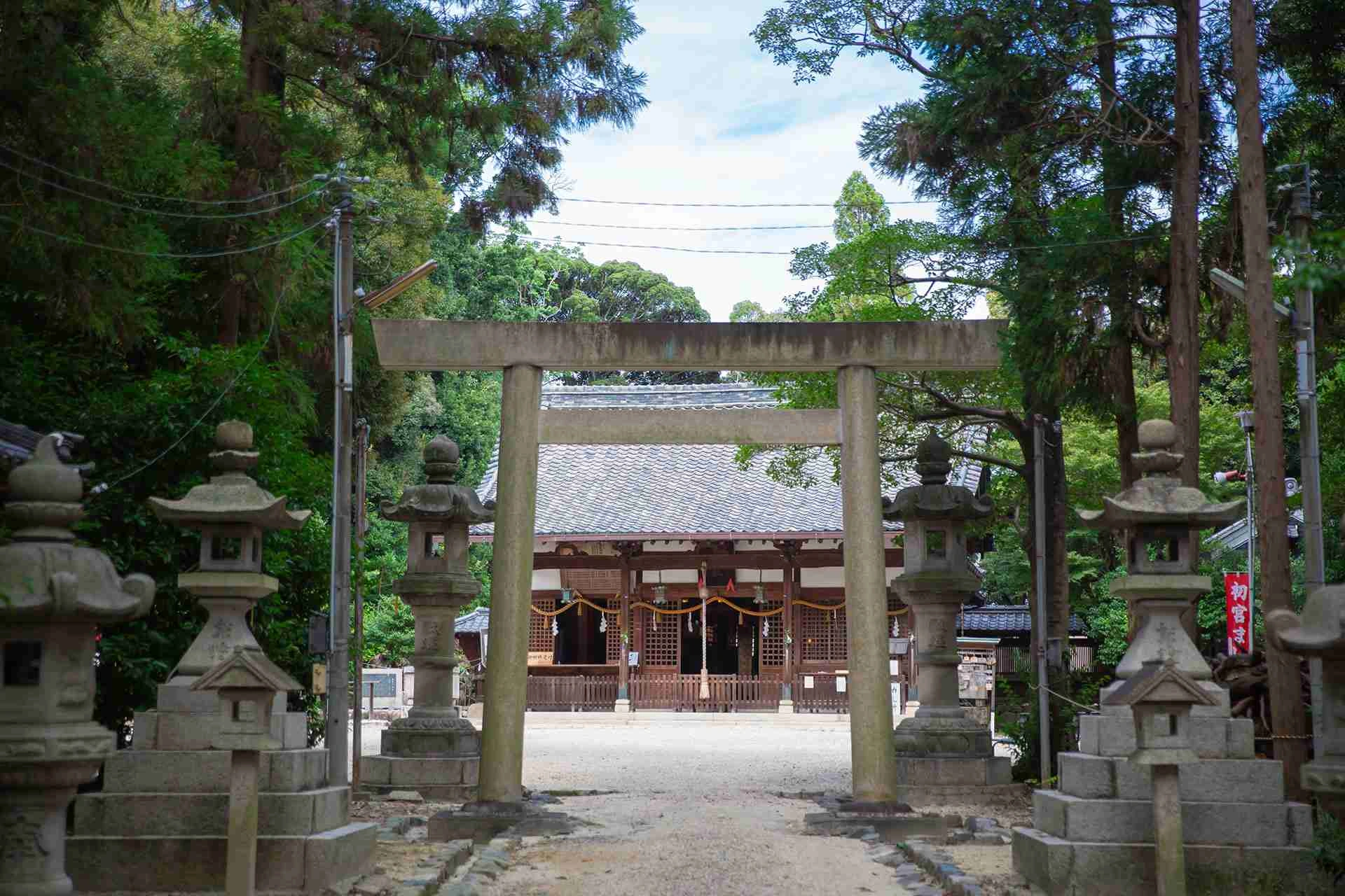 市指定記念物を有する由緒ある神社