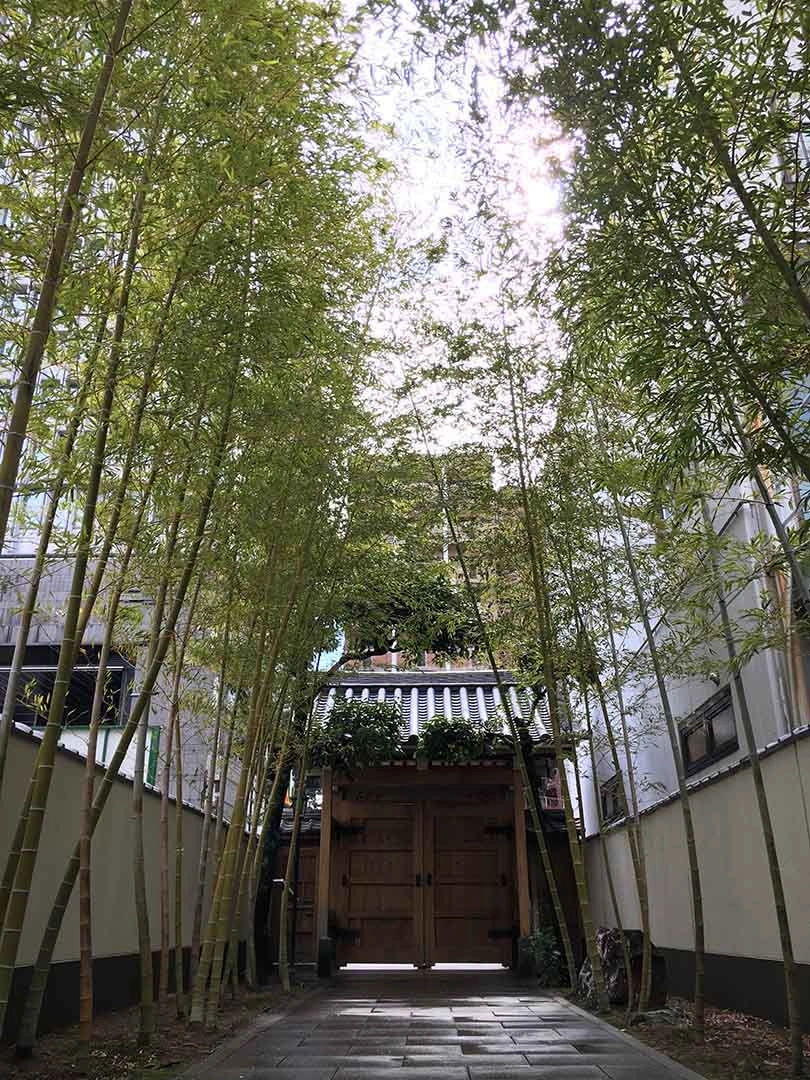 歴史が息づくロケーション抜群の寺
