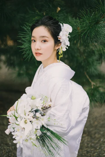 白無垢の新婦